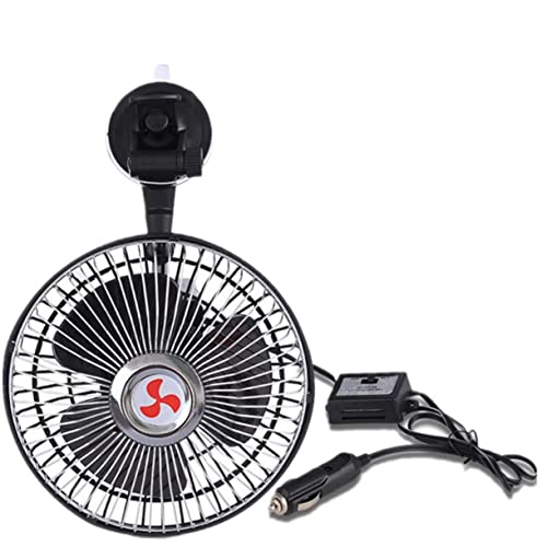 KONTONTY 1 Stück Saugnapf Auto Kühlventilator für Fahrzeugarmaturenbrett Leiser Luftzirkulator Tragbarer Auto Innenraum Zubehör Verstellbarer Kopf Einfache Installation KONTONTY 1 Stück Saugnapf Auto Kühlventilator für Fahrzeugarmaturenbrett Leiser Luftzirkulator Tragbarer Auto Innenraum Zubehör Verstellbarer Kopf Einfache Installation von KONTONTY