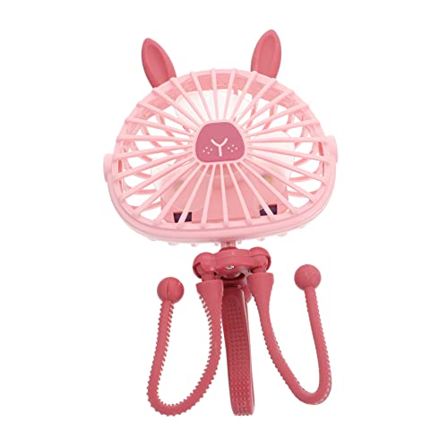 KONTONTY 1 Stück USB Stroller mit Flexiblem Ständer Tragbarer Leiser Handventilator für Kinderwagen Babybett oder Schreibtisch Geschwindigkeitsstufen und Komfortabel KONTONTY 1 Stück USB Stroller mit Flexiblem Ständer Tragbarer Leiser Handventilator für Kinderwagen Babybett oder Schreibtisch Geschwindigkeitsstufen und Komfortabel von KONTONTY