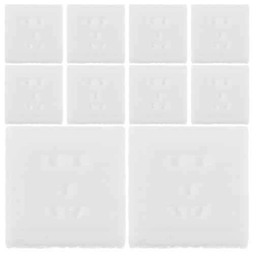 KONTONTY 10 Sätze Teiliges Miniatur-Set mit Realistischen Schaltern Steckdosen Stabile Kunststoffmodelle DIY Puppenhaus-zubehör für Kreative Bastelprojekte und Detailgetreue Mini-szenerien KONTONTY 10 Sätze Teiliges Miniatur-Set mit Realistischen Schaltern Steckdosen Stabile Kunststoffmodelle DIY Puppenhaus-zubehör für Kreative Bastelprojekte und Detailgetreue Mini-szenerien von KONTONTY