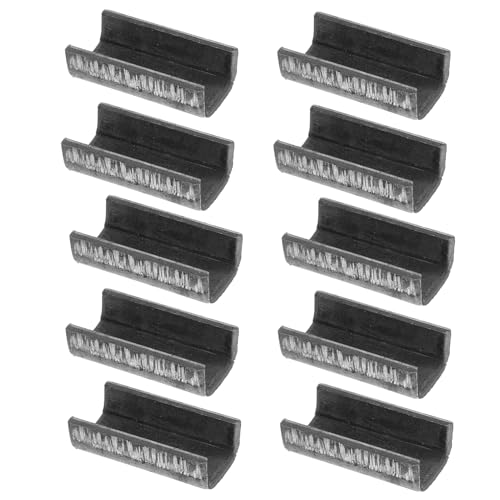 KONTONTY 10 Stück Gartenhacken Clips Robuste Ersatzteile zur Befestigung von Äxten und Hämmern für Einfache Installation und Sichere Handhabung im Garten KONTONTY 10 Stück Gartenhacken Clips Robuste Ersatzteile zur Befestigung von Äxten und Hämmern für Einfache Installation und Sichere Handhabung im Garten von KONTONTY