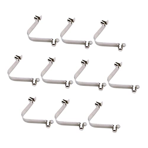 KONTONTY 10 Stück Pool Clips Praktische Federstecker für von Pools Anpassbar an Verschiedene Netzgrößen Rostfrei und Langlebig Verarbeitung für Nutzung von KONTONTY