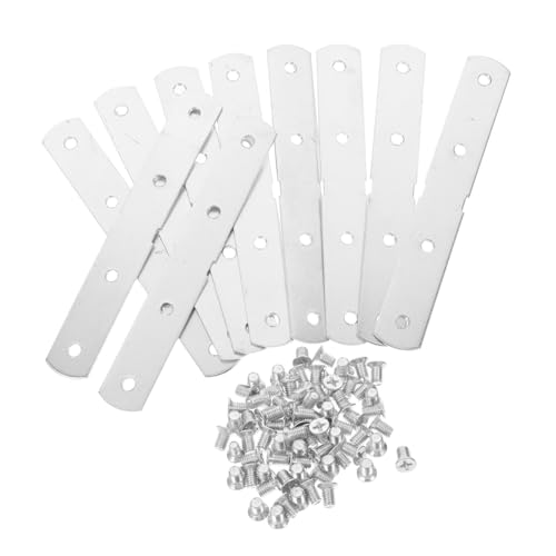 KONTONTY 10 Stück Teiliges Edelstahl winkelverbinder Flache Metallplatten mit Löchern Robuste Eckwinkelhalter für Holz Metallrahmen Korrosionsbeständig Schnelle Montage für KONTONTY 10 Stück Teiliges Edelstahl winkelverbinder Flache Metallplatten mit Löchern Robuste Eckwinkelhalter für Holz Metallrahmen Korrosionsbeständig Schnelle Montage für von KONTONTY