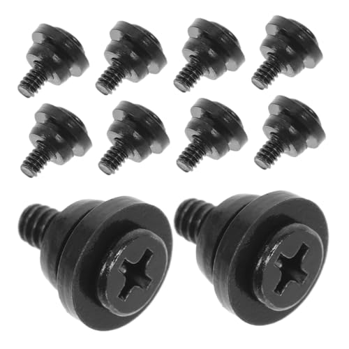 KONTONTY 10 Stück Teiliges Festplattenschrauben mit Pan Head für Vibration Dämpfende Stoßfeste Einfache Installation Robustes Material für Mainboard Gehäuse von KONTONTY