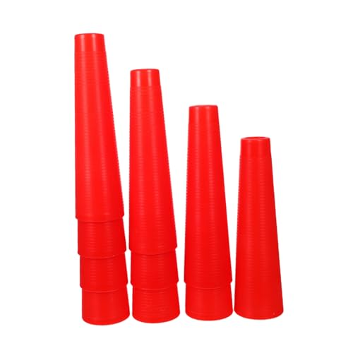 KONTONTY 10 Stück Teiliges Kunststoff Garnspulen Konische Fadenwickler für Stricken und Sticken Abriebfeste Kunststoffkegel Verbesserte Fadensicherung Vielseitige Wollspulen für von KONTONTY