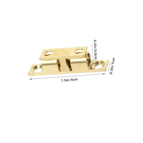 KONTONTY 10 Stück Teiliges Messing Door Ball Catch Türspannriegel Möbelverschluss für Schranktüren und Kleiderschränke Montierbar in Verschiedenen Winkeln Zufällige Farbe Zufällige Farbe KONTONTY 10 Stück Teiliges Messing Door Ball Catch Türspannriegel Möbelverschluss für Schranktüren und Kleiderschränke Montierbar in Verschiedenen Winkeln Zufällige Farbe Zufällige Farbe von KONTONTY