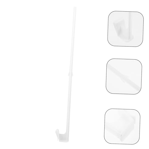 KONTONTY 10 Stück Teiliges Robuste Kunststoff Flaggenstangen mit Clip Design Verschleißfeste Fahrzeug Flaggenhalterung Einfach zu Montierende Auto Fahnenstangen für Fenster und von KONTONTY