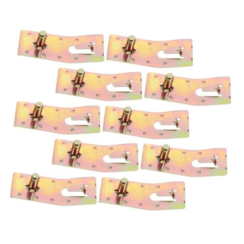 KONTONTY 10 Stück Teiliges Teardrop Palettenregal Sicherheitsclip Sicherheitsclips für Palettenregale Werkzeuglose Installation Langlebig und Korrosionsbeständig für Lagerhaltung und KONTONTY 10 Stück Teiliges Teardrop Palettenregal Sicherheitsclip Sicherheitsclips für Palettenregale Werkzeuglose Installation Langlebig und Korrosionsbeständig für Lagerhaltung und von KONTONTY