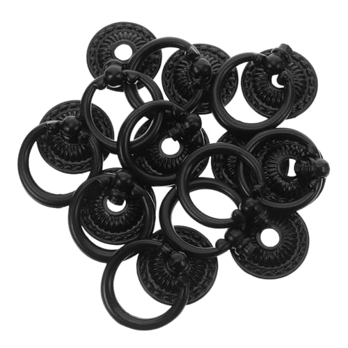 KONTONTY 10 Stück Vintage Kupfer Schubladengriffe Retro Ringknöpfe Einloch für Kommode Schrank Möbel Griffe für Küche Wohnzimmer und Schlafzimmer KONTONTY 10 Stück Vintage Kupfer Schubladengriffe Retro Ringknöpfe Einloch für Kommode Schrank Möbel Griffe für Küche Wohnzimmer und Schlafzimmer von KONTONTY