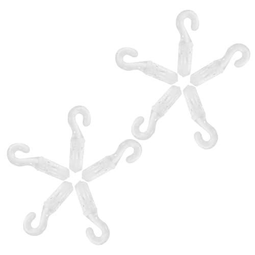 KONTONTY 10 Stück Wandhaken für Lamellenvorhänge Ersatzteile für Vertikale Jalousien Einfache Handhabung Benutzerfreundliches Design Sicher und Modern für Vorhangzubehör KONTONTY 10 Stück Wandhaken für Lamellenvorhänge Ersatzteile für Vertikale Jalousien Einfache Handhabung Benutzerfreundliches Design Sicher und Modern für Vorhangzubehör von KONTONTY
