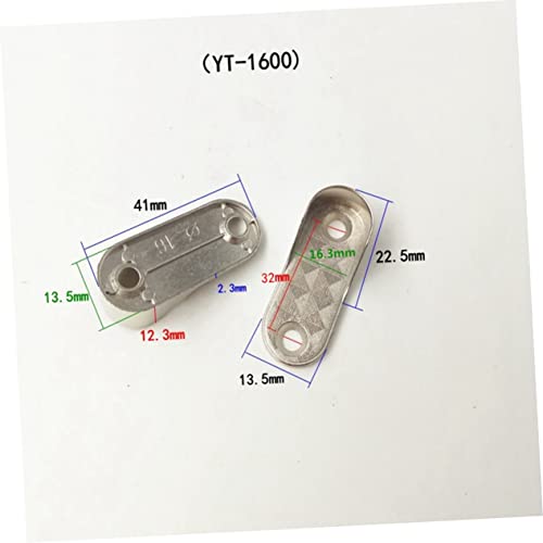 KONTONTY 12 Stück Teiliges Möbelzubehör mit Ovalen Kleiderstangen Endstützen und Schrauben Stabile Kleiderstangenhalter aus Gussmetall Geeignet für Standard Ovalrohre im Kleiderschrank von KONTONTY