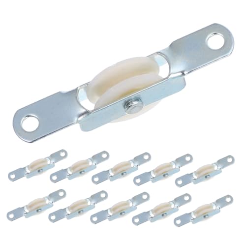 KONTONTY 12 Stück Teiliges Patio Sonnenschirm Seilrolle Pulley Wetterfester Ersatz Outdoor Schirm Zubehör Stabile Langlebige Seilgleitrolle für Garten Terrassenschirme KONTONTY 12 Stück Teiliges Patio Sonnenschirm Seilrolle Pulley Wetterfester Ersatz Outdoor Schirm Zubehör Stabile Langlebige Seilgleitrolle für Garten Terrassenschirme von KONTONTY