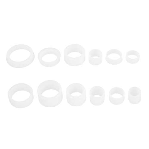 KONTONTY 12 Stück Teiliges Schleifscheiben reduzierhülsen aus Robustem Kunststoff Schleifrad adapter für Bank schleifmaschinen Präzise Passform Benutzerfreundlich Langlebig KONTONTY 12 Stück Teiliges Schleifscheiben reduzierhülsen aus Robustem Kunststoff Schleifrad adapter für Bank schleifmaschinen Präzise Passform Benutzerfreundlich Langlebig von KONTONTY