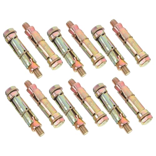 KONTONTY 12 Stück Teiliges Schwere Metall Expansionsbolzen aus Kohlenstoffstahl Vielseitige Wandanker für und Trockenbau Einfache Installation Robuste Befestigung für Renovierungs KONTONTY 12 Stück Teiliges Schwere Metall Expansionsbolzen aus Kohlenstoffstahl Vielseitige Wandanker für und Trockenbau Einfache Installation Robuste Befestigung für Renovierungs von KONTONTY