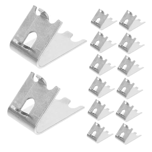 KONTONTY 14 Stück Teiliges Edelstahl Kühlschrank Regalclips Langlebige Gefrierschrank Regalhalterungen Ersatz-bügel für Kühlschrank Gefrierfach und Kühlgeräte Rostfrei Einfach zu Montieren KONTONTY 14 Stück Teiliges Edelstahl Kühlschrank Regalclips Langlebige Gefrierschrank Regalhalterungen Ersatz-bügel für Kühlschrank Gefrierfach und Kühlgeräte Rostfrei Einfach zu Montieren von KONTONTY