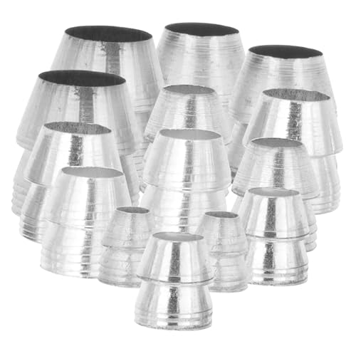 KONTONTY 14 Stück Teiliges Keil Hammerstiele aus Metall Sicherheitskeile für Axtstiel Klauenhammer und Vorschlaghammer Robuste Holzspaltkeile zur Stielbefestigung und Verstärkung für von KONTONTY