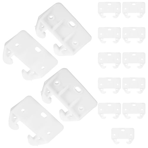 KONTONTY 15stücke Schubladenstopper Aus Kunststoff Passend Für Schränke Und Kommoden Zur Schublade Boden Reparatur Verhindert Das Rutschen Der Schublade Führungsschiene von KONTONTY