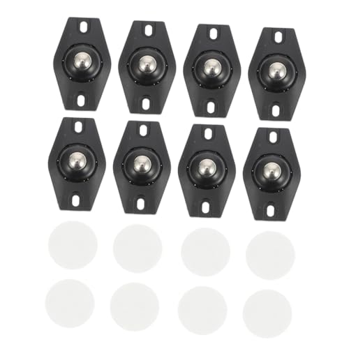 KONTONTY 16 Stück Teiliges Selbstklebende Mini lenkrollen aus Abs und Edelstahl Verschleißfest Leicht Montierbar Drehbare für Aufbewahrungsboxen Mülltonnen und Möbel Bodenschonend KONTONTY 16 Stück Teiliges Selbstklebende Mini lenkrollen aus Abs und Edelstahl Verschleißfest Leicht Montierbar Drehbare für Aufbewahrungsboxen Mülltonnen und Möbel Bodenschonend von KONTONTY