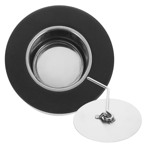 KONTONTY Camping Feuerstelle Outdoor Feuerschale Tragbar Tischfeuerstelle Edelstahl Für Innenbereich Garten Balkon Kompakt Und Praktisch von KONTONTY