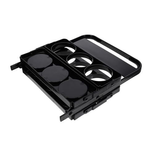 KONTONTY 1Stück Bier Flaschenhalter Tragbarer Bieraufbewahrungskorb für Flaschen Klappbarer Flaschenträger aus Schwarz für Partys und Täglichen Gebrauch Robuste Konstruktion von KONTONTY