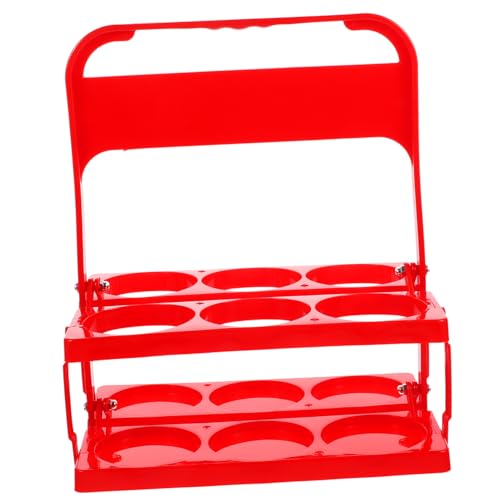 KONTONTY Flaschenhalter für Bierflaschen Kunststoff Bierträger und Platzsparend für Partys und Barbedarf 1 Stück von KONTONTY