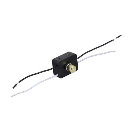 KONTONTY 1Stück LED Tischlampe Dimmerknopf Praktischer Dimmschalter für Tischlampen Einfache Installation und Vielseitige Dimmfunktion für Langlebigkeit von KONTONTY