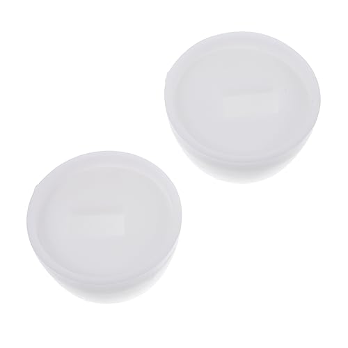 KONTONTY 2Paar Toilettenbolzenabdeckung Abdeckung für Toilettenschrauben Zubehör zur Installation Einfache Montage für Wc Deckel von KONTONTY