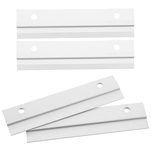 KONTONTY 2 Paare Aluminium French Cleat Wandhalterung Z-haken Robuste Ineinandergreifende Halterung für Bilder Spiegel und Schränke Flächenbündiges Design für Sicheres Aufhängen zu Hause KONTONTY 2 Paare Aluminium French Cleat Wandhalterung Z-haken Robuste Ineinandergreifende Halterung für Bilder Spiegel und Schränke Flächenbündiges Design für Sicheres Aufhängen zu Hause von KONTONTY