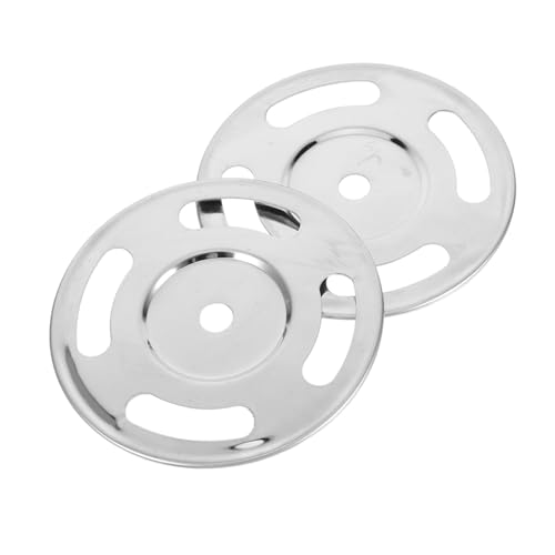 KONTONTY 2 STÜCK Edelstahl Haken für Absperrseile Stabile Befestigung für Stanchion Pfosten Einfacher Anbau mit Karabiner Vielseitig für Theater Restaurant Museum und Zuhause Geeignet von KONTONTY