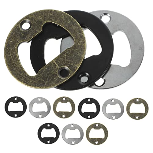 KONTONTY 2 Sätze Flaschenöffner Einsätze Diy Zubehör Für Flaschenöffner Einsätze in Chrom Antikbronze Und Schwarz Passend Für Kreative Projekte Und 12 Stück * 2 KONTONTY 2 Sätze Flaschenöffner Einsätze Diy Zubehör Für Flaschenöffner Einsätze in Chrom Antikbronze Und Schwarz Passend Für Kreative Projekte Und 12 Stück * 2 von KONTONTY
