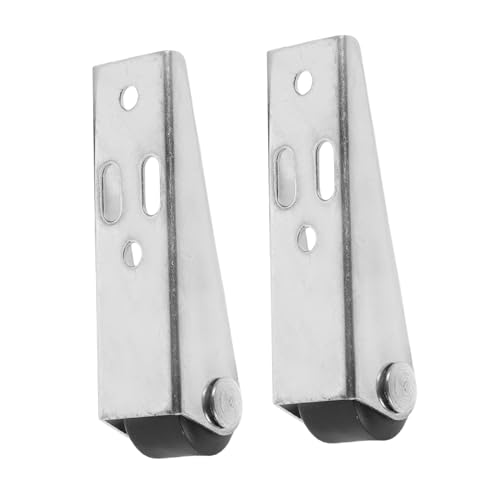 KONTONTY 2 Sätze Sinking Directional Support Wheel Robuste Unterstützung für Holztüren Verhindert das Durchhängen von Gartentoren und Zaun Leichte Installation und Reibungsloser Betrieb von KONTONTY