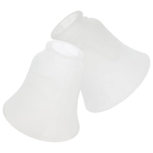 KONTONTY 2Stücke Ersatz Glas Lampenschirm für Deckenlampen Modernes Design für Pendelleuchten und Wandleuchten Dekorativ und Praktisch Geeignet für Wohnzimmer und Restaurant von KONTONTY