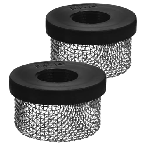 KONTONTY 2 Stück Ablassventil Filter für Schwimmbad Rostfreier Strainer Passend für Livewell Pumpen Einfach zu Reinigen und Langlebig Schützt die Poolfiltration von KONTONTY