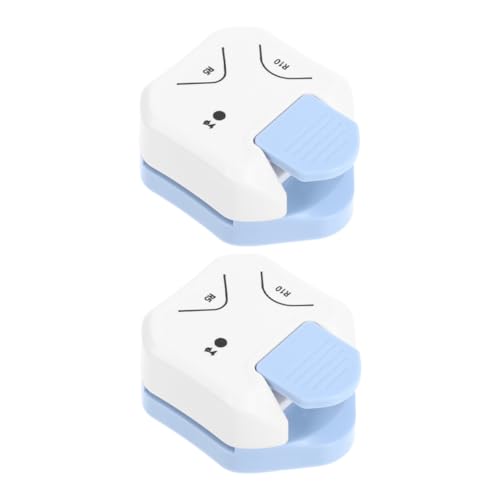 KONTONTY 2 Stück Eckabrunder Eckstanzer für Papier Karton und Fotos Langlebig Präzise Rundung Vielseitig Einsetzbar für Scrapbooking Kartenherstellung und Bürogebrauch KONTONTY 2 Stück Eckabrunder Eckstanzer für Papier Karton und Fotos Langlebig Präzise Rundung Vielseitig Einsetzbar für Scrapbooking Kartenherstellung und Bürogebrauch von KONTONTY