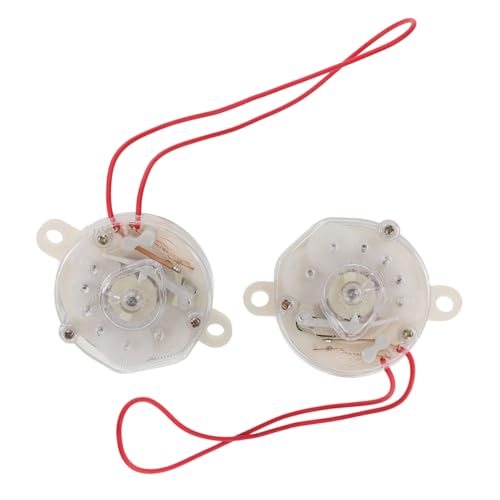 KONTONTY 2 Stück Elektrischer Timer Universeller Mechanischer Timer für Tisch und Wandventilatoren Minuten Einfache Installation und Zuverlässig von KONTONTY