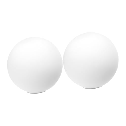 KONTONTY 2 Stück Ersatz Lampenschirm Kugel Ømm Fassung Einloch Modern Rund Diffusor für Tischlampen Schlafzimmer Wohnzimmer Beleuchtung KONTONTY 2 Stück Ersatz Lampenschirm Kugel Ømm Fassung Einloch Modern Rund Diffusor für Tischlampen Schlafzimmer Wohnzimmer Beleuchtung von KONTONTY