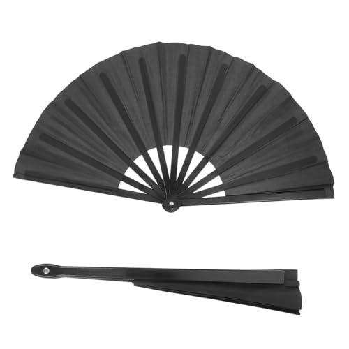 KONTONTY 2 Stück Faltbare Tai Ji Fächer Handgehaltener Tanzfächer für Festivals Sommerreisen und Performances Robuste Struktur Einfache Handhabung als Kostüm Accessoire KONTONTY 2 Stück Faltbare Tai Ji Fächer Handgehaltener Tanzfächer für Festivals Sommerreisen und Performances Robuste Struktur Einfache Handhabung als Kostüm Accessoire von KONTONTY
