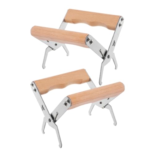 KONTONTY 2 Stück Halter Robuster Gripper für Imker Werkzeug mit Ergonomischem Griff für Effiziente Bienenpflege KONTONTY 2 Stück Halter Robuster Gripper für Imker Werkzeug mit Ergonomischem Griff für Effiziente Bienenpflege von KONTONTY