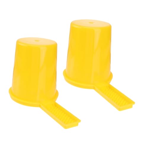 KONTONTY 2 Stück Imkerei Werkzeuge Imkereibedarf -eingangsfutterspender Runde -wasserfuttermittel Tragbare Wasserspender Für Bienenstöcke Imker Tool Gelb KONTONTY 2 Stück Imkerei Werkzeuge Imkereibedarf -eingangsfutterspender Runde -wasserfuttermittel Tragbare Wasserspender Für Bienenstöcke Imker Tool Gelb von KONTONTY