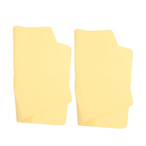 KONTONTY 2 Stück Keramik Absorptionsmatten Hochdichte Töpferscheiben Polster für Präzises Drehen und Trimmen Gelbe Töpfertuchpads für Atelier und Werkstatt KONTONTY 2 Stück Keramik Absorptionsmatten Hochdichte Töpferscheiben Polster für Präzises Drehen und Trimmen Gelbe Töpfertuchpads für Atelier und Werkstatt von KONTONTY