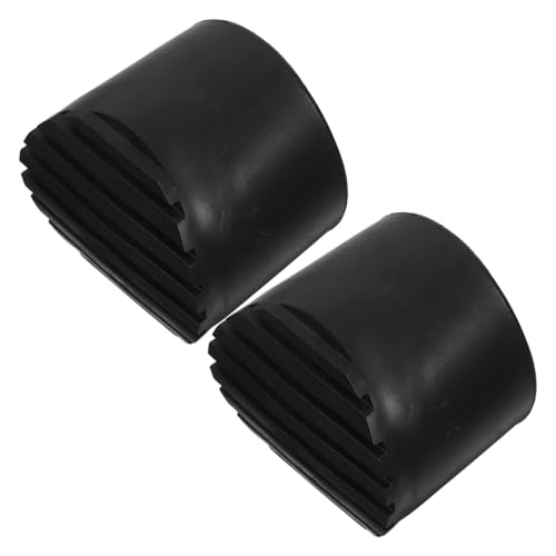 KONTONTY 2 Stück Leiterfußkappen Teleskopleitern Gummileiterbeinspitze Verlängerungsleiterfußpolster Leiterfußabdeckung Leiterschutz Leitersicherheitsabdeckungen Leiterzubehör von KONTONTY
