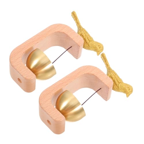 KONTONTY 2 Stück Messing Türklingel Heimdekoration Ladenbesitzer Glocke Lauter Klang Türklingel Glockenspiel Für Restaurant Ornament Dekorative von KONTONTY