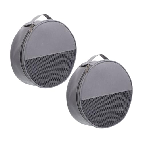 KONTONTY 2 Stück Robuste Oxford Stoff Aufbewahrungstasche mit Netzbelüftung für Outdoor Küchengeschirr Platzsparend Leicht für BBQ Picknick und Camping von KONTONTY