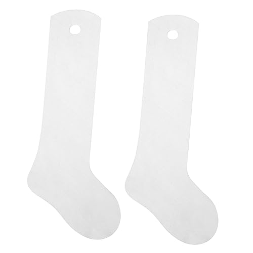 KONTONTY Aluminium Sockenbrett 2 Stücke für Sublimation Socken Transferwerkzeug Leicht und Langlebig für Selbstgemacht Wärmeübertragung für Kreative Designs von KONTONTY