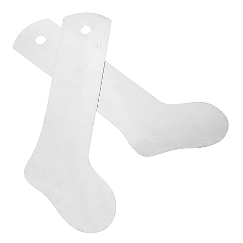 KONTONTY 2stücke Hängen Socken Jig Gestaltung Bord DIY Socken Zubehör Druck Platte Aus Aluminium Langlebig Und Robust Leicht Zu Lagern Für Sublimationsdruck von KONTONTY