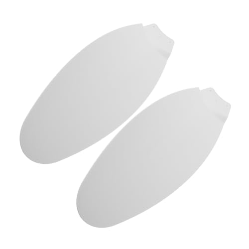 KONTONTY 2 Stück Teiliges Deckenventilator Ersatzblätter aus Robustem Kunststoff Geräuscharm Einfach zu Montieren Effiziente Luftzirkulation Geeignet für Wohn Schlafzimmer Stilvolles KONTONTY 2 Stück Teiliges Deckenventilator Ersatzblätter aus Robustem Kunststoff Geräuscharm Einfach zu Montieren Effiziente Luftzirkulation Geeignet für Wohn Schlafzimmer Stilvolles von KONTONTY