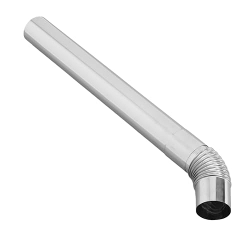 KONTONTY 2 Stück Teiliges Edelstahl Ofenrohr Set mit Geradem Rohrstück und Bogen Hitzebeständig Flexibel Montierbar für Campingkocher Kamin und Küchenherd Langlebige Ofenrohr Belüftung KONTONTY 2 Stück Teiliges Edelstahl Ofenrohr Set mit Geradem Rohrstück und Bogen Hitzebeständig Flexibel Montierbar für Campingkocher Kamin und Küchenherd Langlebige Ofenrohr Belüftung von KONTONTY