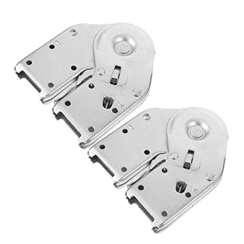 KONTONTY 2 Stück Teiliges Ersatzkit für Klappleiter Scharnier Aluminiumlegierung Geeignet für Trittleiter Herringbone Leiter und Heimleiter Einfache Installation Langlebig und Praktisch von KONTONTY