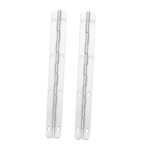 KONTONTY 2 Stück Teiliges Heavy Duty Klavierband Scharnier Langlebiges für Holzkisten Schranktüren Aufbewahrungsboxen Flexible Möbelbeschläge KONTONTY 2 Stück Teiliges Heavy Duty Klavierband Scharnier Langlebiges für Holzkisten Schranktüren Aufbewahrungsboxen Flexible Möbelbeschläge von KONTONTY
