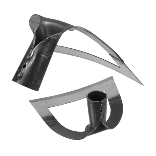 KONTONTY 2 Stück Teiliges Hohlhacke Gartenwerkzeug aus Edelstahl Scharfes Unkrauthacke für Bodenlockerung Unkrautentfernung und Bodenbearbeitung Ergonomisches Design für Garten und KONTONTY 2 Stück Teiliges Hohlhacke Gartenwerkzeug aus Edelstahl Scharfes Unkrauthacke für Bodenlockerung Unkrautentfernung und Bodenbearbeitung Ergonomisches Design für Garten und von KONTONTY