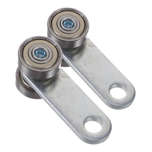 KONTONTY 2 Stück Teiliges Schiebetür rollenset aus Stahl mit Doppel lager Schraubenloch Tragkraft Stabile Türführung für Wohn Gewerbeanwendungen KONTONTY 2 Stück Teiliges Schiebetür rollenset aus Stahl mit Doppel lager Schraubenloch Tragkraft Stabile Türführung für Wohn Gewerbeanwendungen von KONTONTY